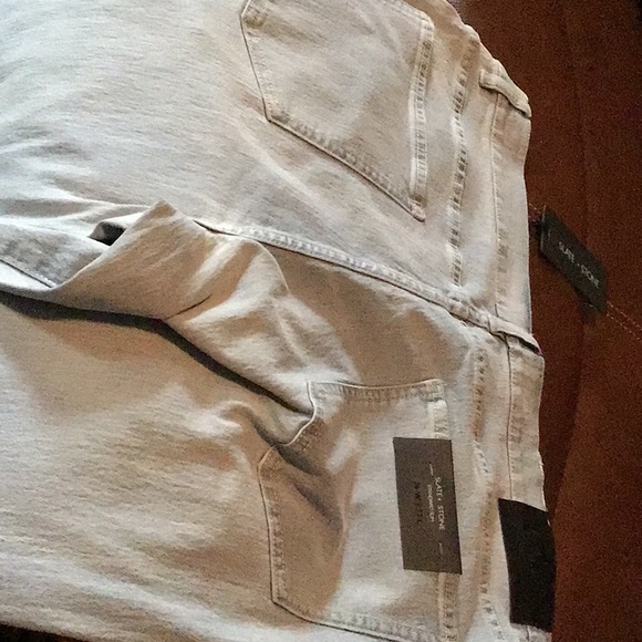 New Stone & Tate Light Denim Standard Slim leg Jeans. Men’s 36W/32L - Picture 2 of 7